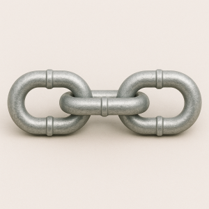 Цепь круглозвенная с буртиком Б2-13х52 в наличии в Липецке