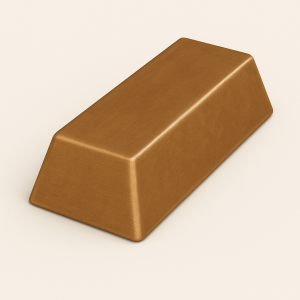 Чушка бронзовая БрА10Ж3Мц2 ГОСТ 614-97 в наличии в Липецке