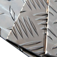 Лист нержавеющий рифленый 2х600х1200 мм 08Х18Н12Т