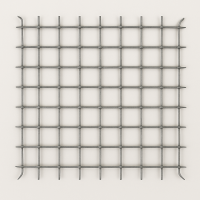 Защитная сетка от БПЛА и дронов кевларовая (арамидная) 100х100х3 мм