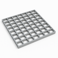 Решетчатый настил P 33х11/30х2 1200х1000 мм