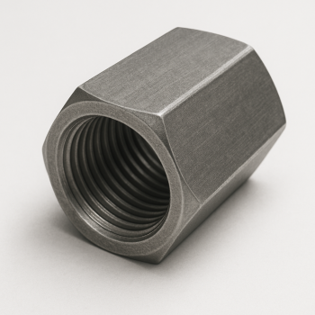 Гайка соединительная без покрытия 09Г2С М20 мм DIN 6334 в наличии в Липецке