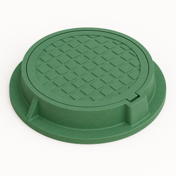 Люк полимерно-песчаный 45 мм 12,5 т 52 кг в наличии в Липецке