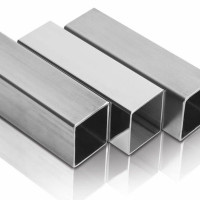 Труба профильная нержавеющая квадратная 100х100х2,5 мм AISI 201
