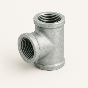 Тройник оцинкованный приварной ДУ 76 в наличии в Липецке