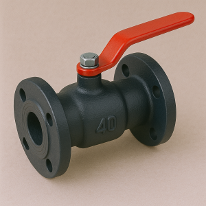 Чугунный кран конусный проходной фланцевый ДУ 80 РУ 10 ГОСТ 9702-87 в наличии в Липецке