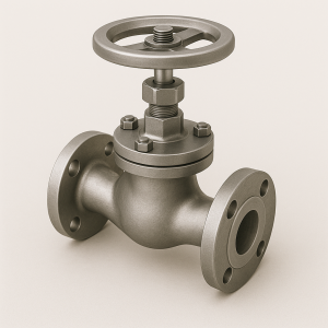 Клапан нержавеющий фланцевый Ду 80 Ру 16 AISI 304 в наличии в Липецке