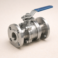 Кран шаровой фланцевый AISI 304 1/2"