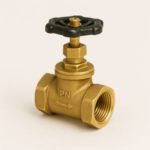 Клапан обратный латунный муфтовый пружинный ДУ 15 в наличии в Липецке