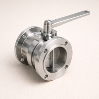 Заслонка 3-х ходовая 90 градусов AISI 304 DN 65 ВР/ВР/ВР