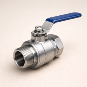 Кран шаровой 3-ходовой AISI 316L 1 1/2" ВР/ВР/ВР в наличии в Липецке