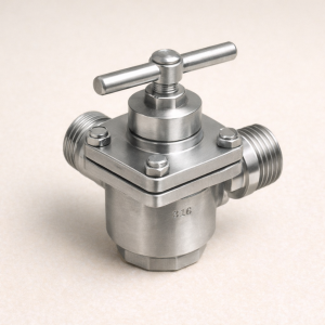 Кран пробковый 3-х ходовой ВР/ВР/ВР AISI 316L DN 25 в наличии в Липецке