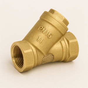 Латунный фильтр сетчатый резьбовой ДУ 20 РУ 25 ГОСТ 15527-2004 в наличии в Липецке